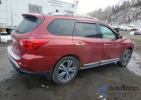 2017 Nissan Pathfinder S z USA, uszkodzony, nr VIN 5N1DR2MM6HC613004